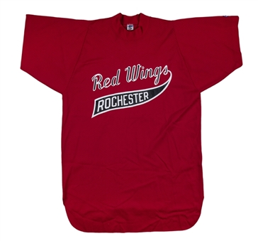 1981 Cal Ripken Jr. Game Worn Rochester Red Wings Warm-Up Jersey (Ripken LOA)